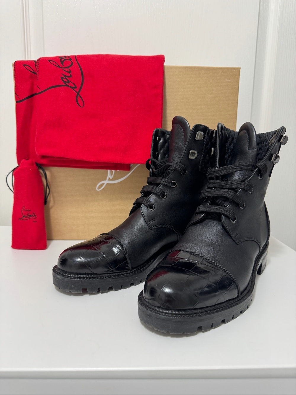 Christian Louboutin Mayr Boot Flat